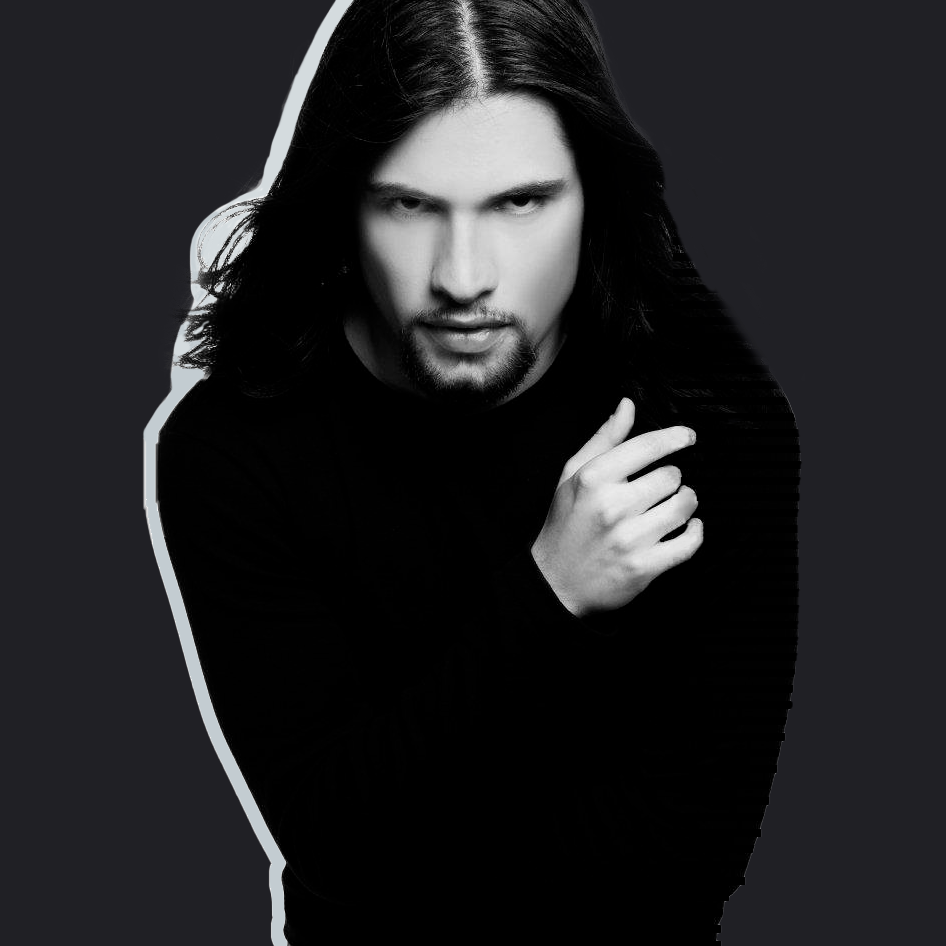 Picture of Felipe Moreno in grayscale